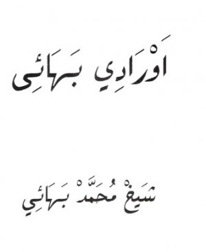 39-Evrâdi bahâ-i  Şeyh Muhammed Bahâ-i osmanlıca  50 sayfa